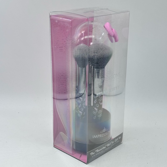 Impressions Vanity x Hello Kitty “The Favorites" Bell Jar 6-Piece Brush Gift Set - Picture 2 of 8